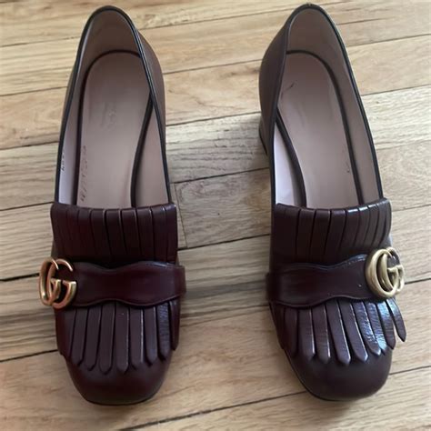 replacements for gucci bamboo heels|gucci block heel pumps.